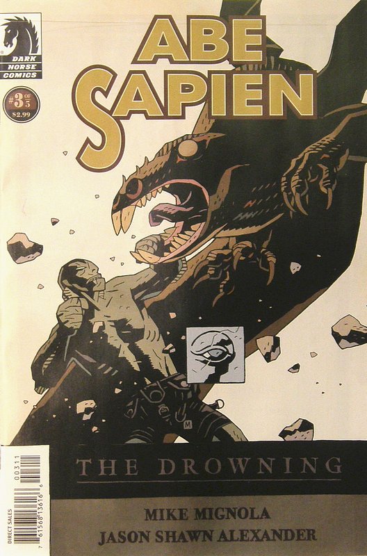 Cover of Abe Sapien: The Drowning #3. One of 250,000 Vintage American Comics on sale from Krypton!