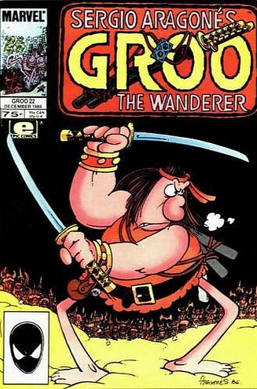 Cover of Groo the Wanderer (Vol 1) #22. One of 250,000 Vintage American Comics on sale from Krypton!