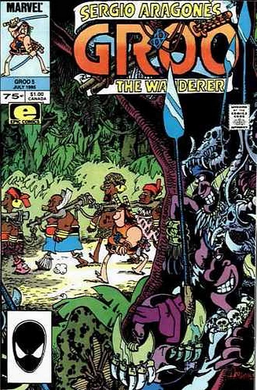 Cover of Groo the Wanderer (Vol 1) #5. One of 250,000 Vintage American Comics on sale from Krypton!