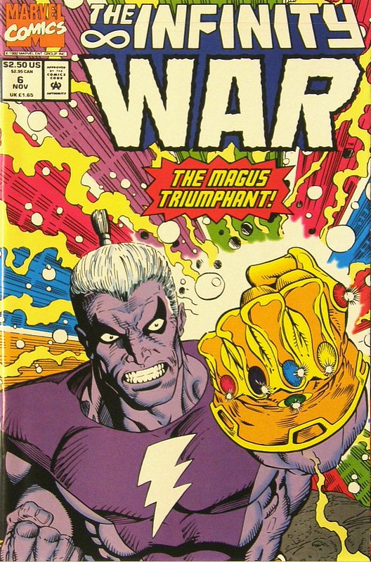 Cover of Infinity War (1992 Ltd) #6. One of 250,000 Vintage American Comics on sale from Krypton!