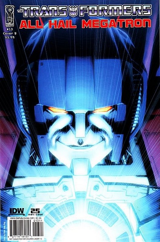 Cover of Transformers: All Hail Megatron #13. One of 250,000 Vintage American Comics on sale from Krypton!