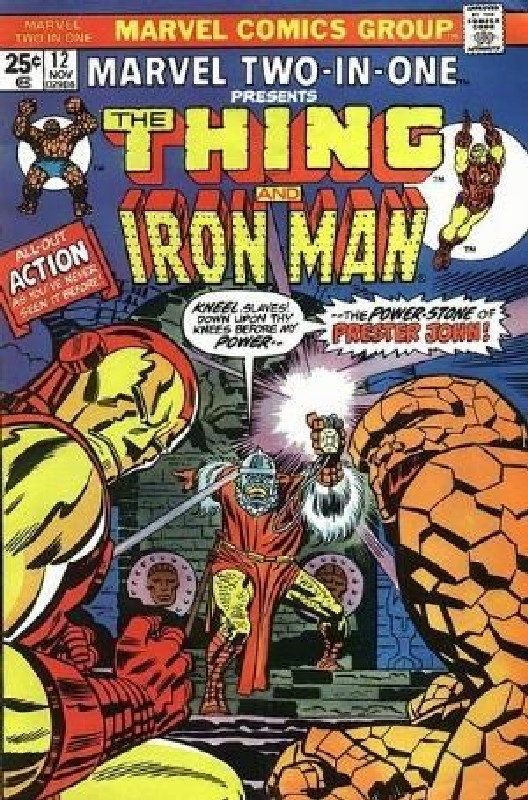 Cover of Marvel Two-in-one (Vol 1) #12. One of 250,000 Vintage American Comics on sale from Krypton!