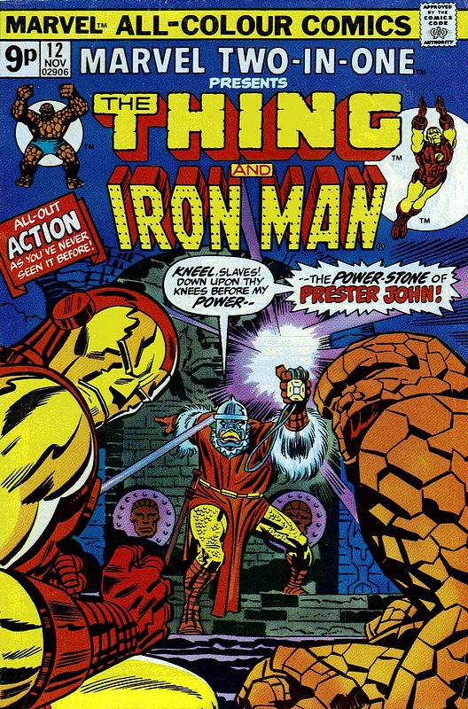 Cover of Marvel Two-in-one (Vol 1) #12. One of 250,000 Vintage American Comics on sale from Krypton!