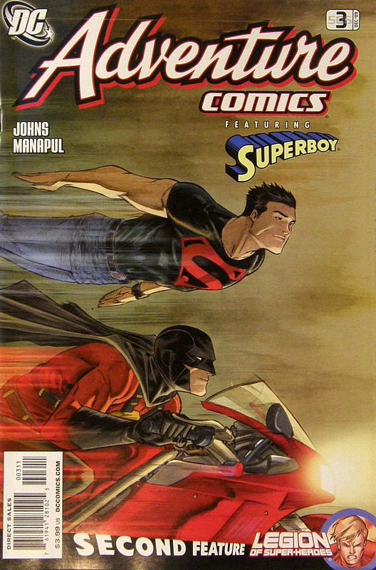 Cover of Adventure Comics (Vol 2) #3. One of 250,000 Vintage American Comics on sale from Krypton!
