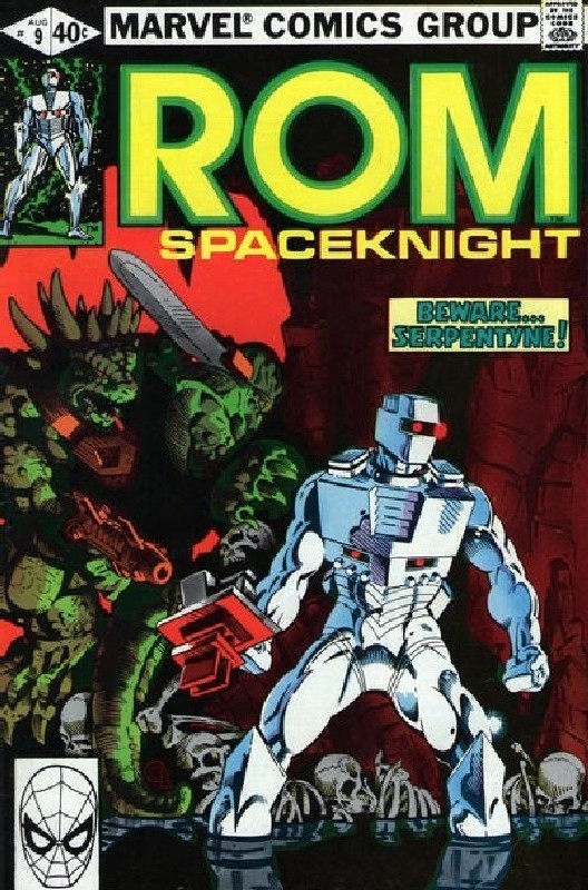 Cover of Rom #9. One of 250,000 Vintage American Comics on sale from Krypton!