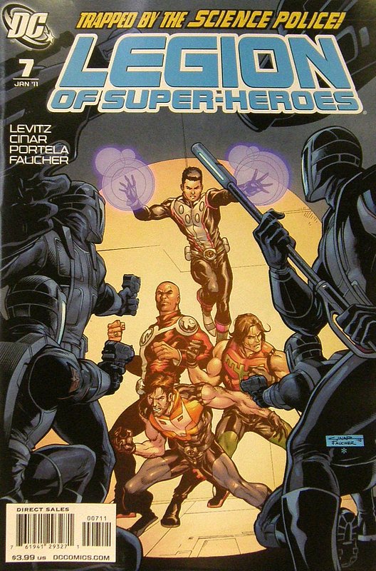 Cover of Legion of Super-Heroes (Vol 5) #7. One of 250,000 Vintage American Comics on sale from Krypton!