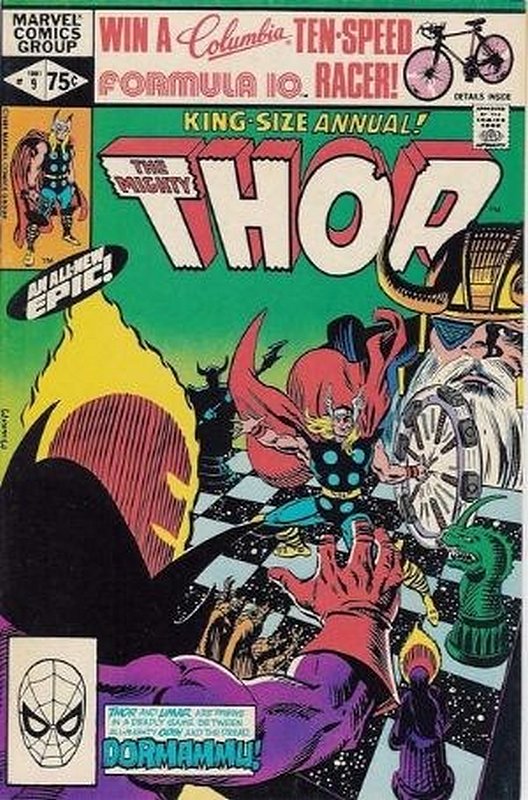Cover of Thor Annual (Vol 1) #9. One of 250,000 Vintage American Comics on sale from Krypton!