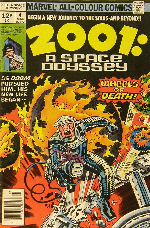 Cover of 2001: A Space Odyssey (Vol 1) #4. One of 250,000 Vintage American Comics on sale from Krypton!