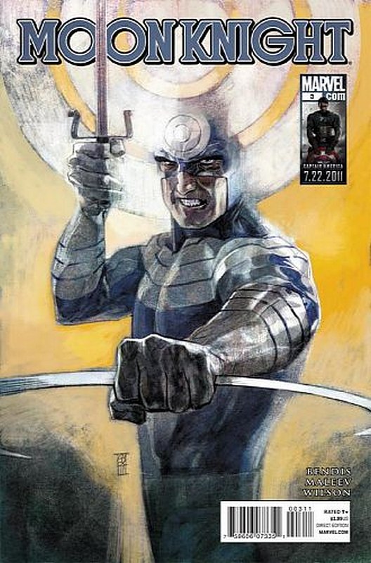 1st Buck Lime<br> Cover of Moon Knight (Vol 5) #3. One of 250,000 Vintage American Comics on sale from Krypton!