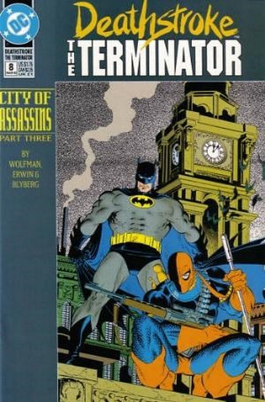 City of Assassins - Part 3<br> Cover of Deathstroke (Vol 1) The Terminator #8. One of 250,000 Vintage American Comics on sale from Krypton!