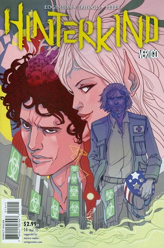 Cover of Hinterkind (Vol 1) #14. One of 250,000 Vintage American Comics on sale from Krypton!