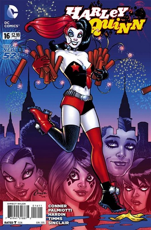 1st Gang of Harleys<br> Cover of Harley Quinn (Vol 2) #16. One of 250,000 Vintage American Comics on sale from Krypton!