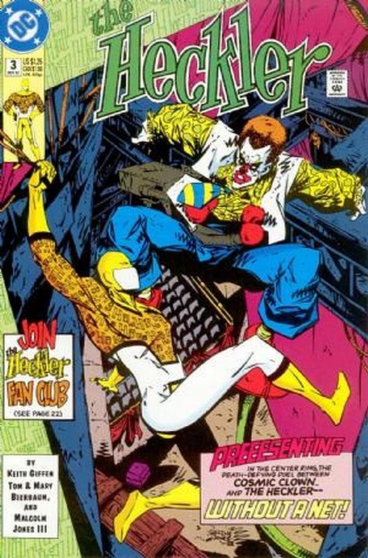 Cover of Heckler (Vol 1) The #3. One of 250,000 Vintage American Comics on sale from Krypton!