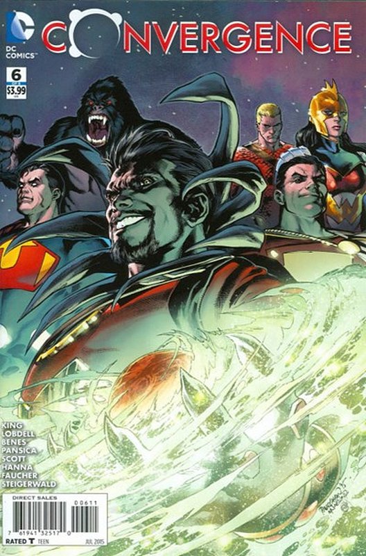 Cover of Convergence (2015 Ltd) #6. One of 250,000 Vintage American Comics on sale from Krypton!