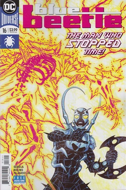 Cover of Blue Beetle (DC Vol 4) #16. One of 250,000 Vintage American Comics on sale from Krypton!