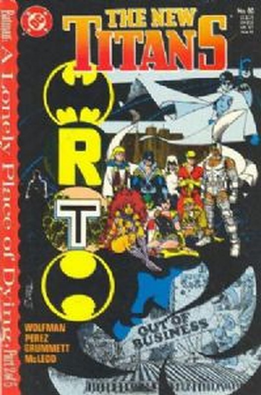 Cover of New Teen Titans (Vol 2) #60. One of 250,000 Vintage American Comics on sale from Krypton!