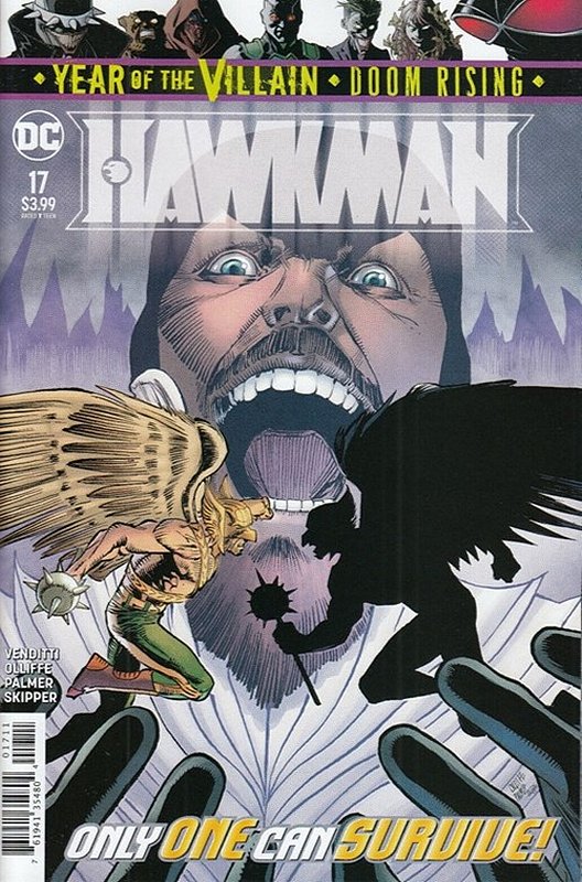 Cover of Hawkman (Vol 5) #17. One of 250,000 Vintage American Comics on sale from Krypton!