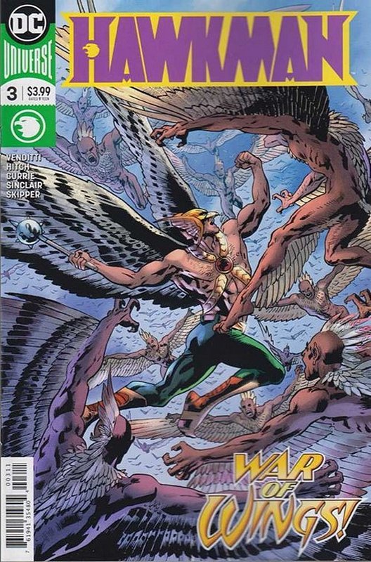 Cover of Hawkman (Vol 5) #3. One of 250,000 Vintage American Comics on sale from Krypton!