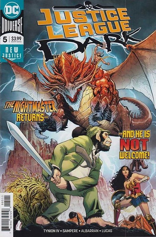 Cover of Justice League Dark (Vol 2) #5. One of 250,000 Vintage American Comics on sale from Krypton!