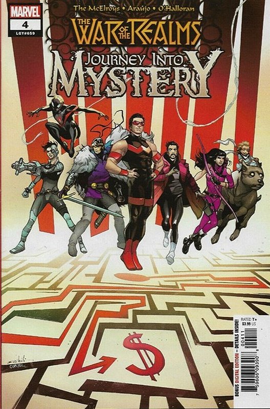 Cover of War of Realms: Journey into Mystery (2019 Ltd) #4. One of 250,000 Vintage American Comics on sale from Krypton!