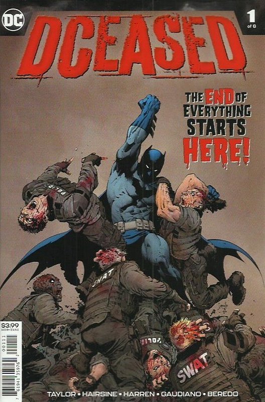 Cover of DCeased (2019 Ltd) #1. One of 250,000 Vintage American Comics on sale from Krypton!