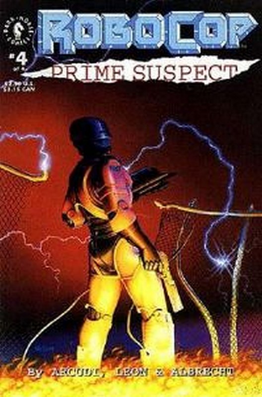 Cover of RoboCop: Prime Suspect (1992 Ltd) #4. One of 250,000 Vintage American Comics on sale from Krypton!