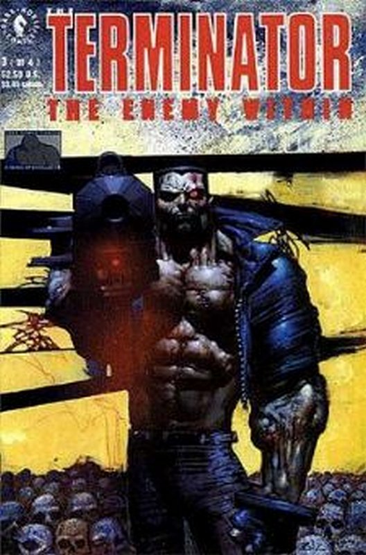 Cover of Terminator: Enemy Within (1992 Ltd) The #3. One of 250,000 Vintage American Comics on sale from Krypton!