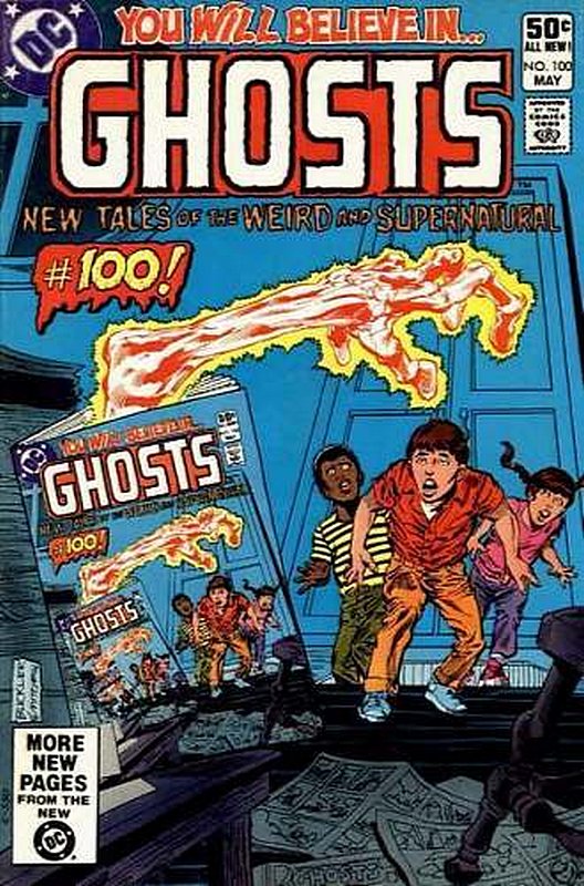 Cover of Ghosts (Vol 1) #100. One of 250,000 Vintage American Comics on sale from Krypton!