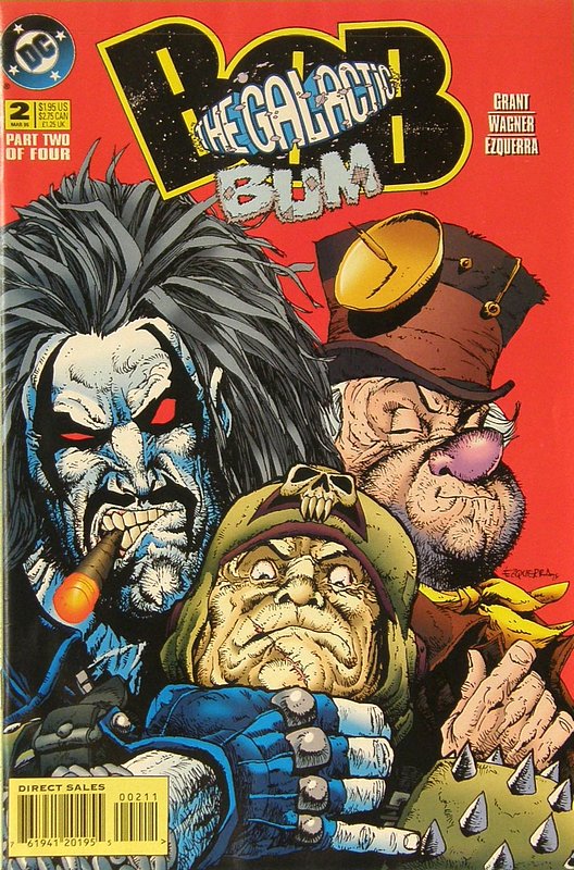 Cover of Bob the Galactic Bum (1995 Ltd) #2. One of 250,000 Vintage American Comics on sale from Krypton!