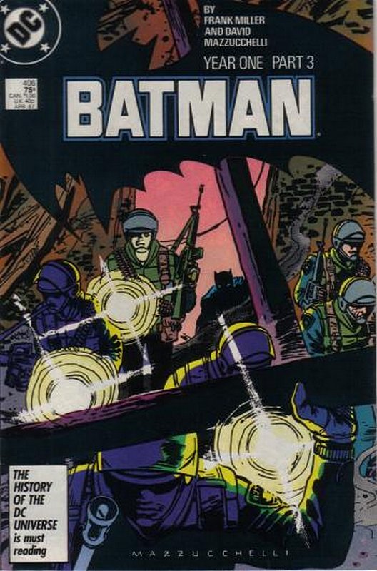 Batman Year 1 - Part 3<br> Cover of Batman #406. One of 250,000 Vintage American Comics on sale from Krypton!