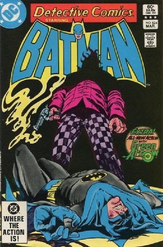 1st Full Killer Croc<br> Cover of Detective Comics #524. One of 250,000 Vintage American Comics on sale from Krypton!