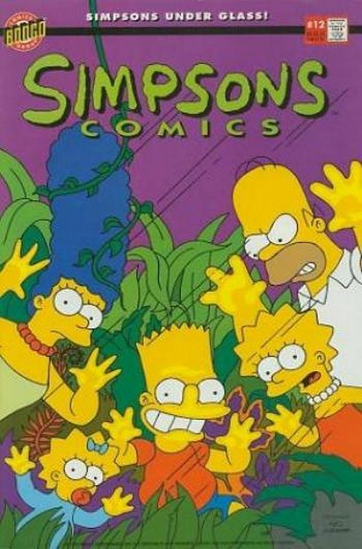 Cover of Simpsons Comics #12. One of 250,000 Vintage American Comics on sale from Krypton!