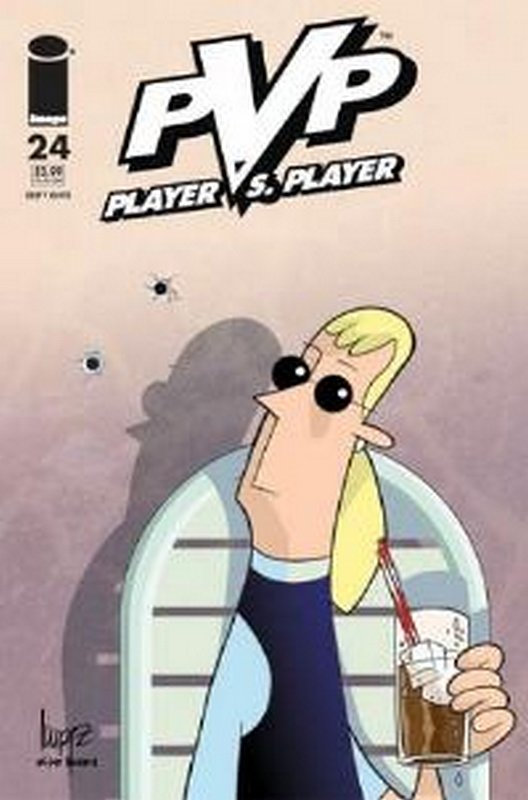 Cover of PVP: Player vs Player #24. One of 250,000 Vintage American Comics on sale from Krypton!