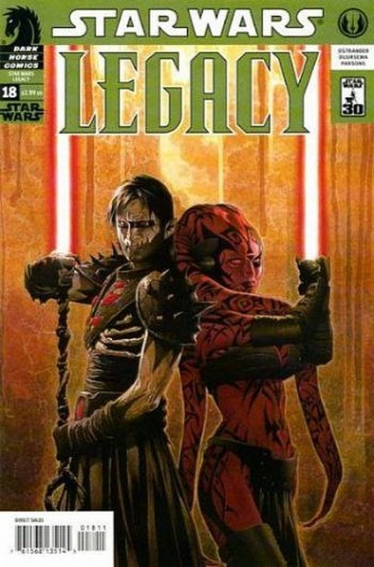 1st Darth Wyyrlok<br> Cover of Star Wars: Legacy (Vol 1) #18. One of 250,000 Vintage American Comics on sale from Krypton!