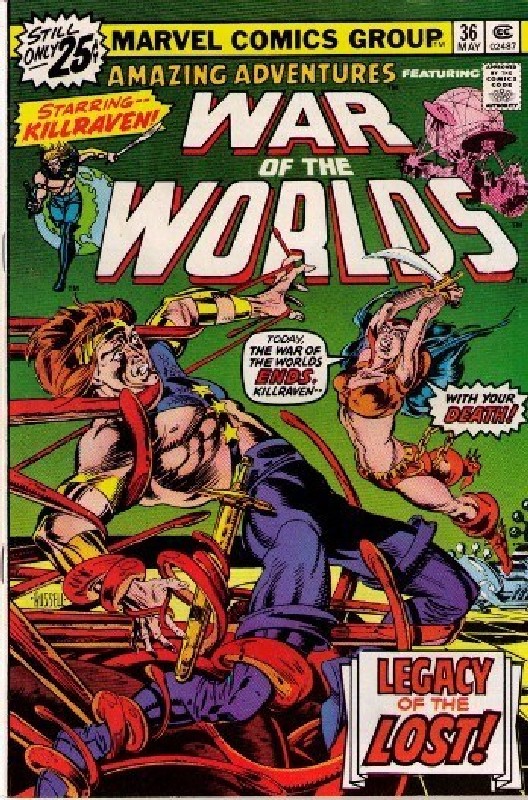 Cover of Amazing Adventures (Vol 2) #36. One of 250,000 Vintage American Comics on sale from Krypton!