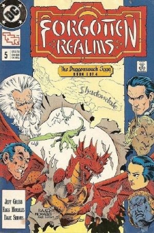 Cover of Forgotten Realms (Vol 1) #5. One of 250,000 Vintage American Comics on sale from Krypton!