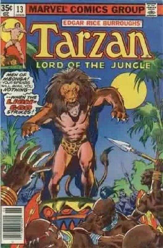 Cover of Tarzan Lord of the Jungle #13. One of 250,000 Vintage American Comics on sale from Krypton!