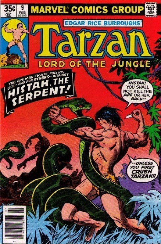 Cover of Tarzan Lord of the Jungle #9. One of 250,000 Vintage American Comics on sale from Krypton!