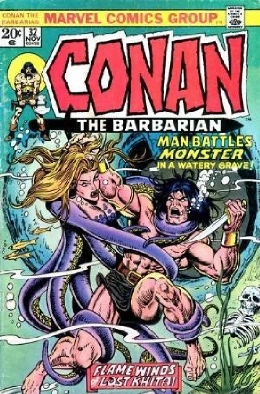 Cover of Conan the Barbarian (Vol 1) #32. One of 250,000 Vintage American Comics on sale from Krypton!