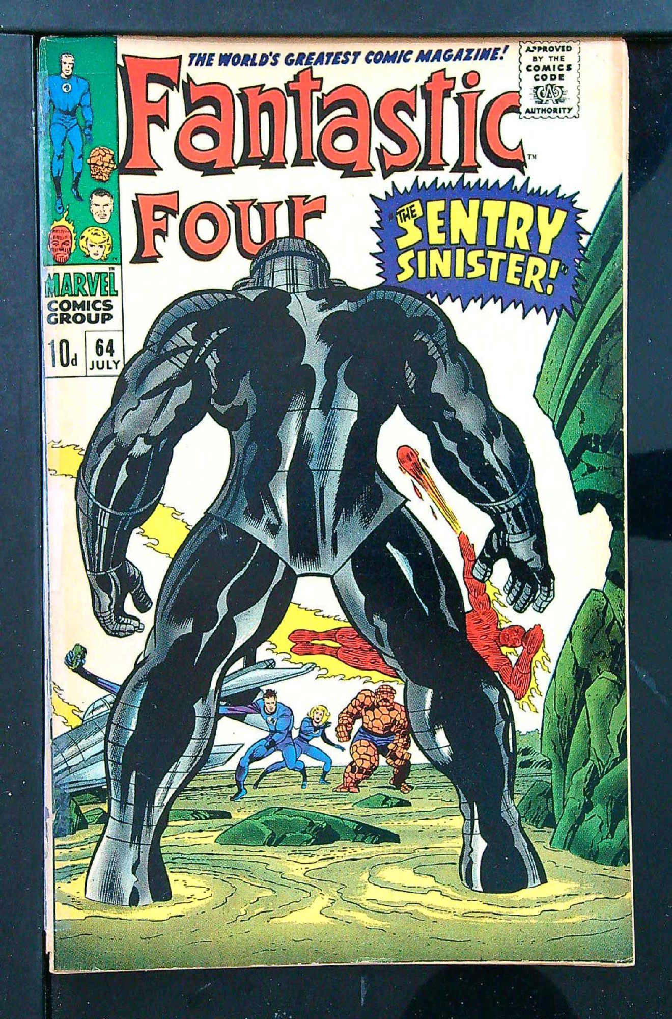 Cover of Fantastic Four (Vol 1) #64. One of 250,000 Vintage American Comics on sale from Krypton!