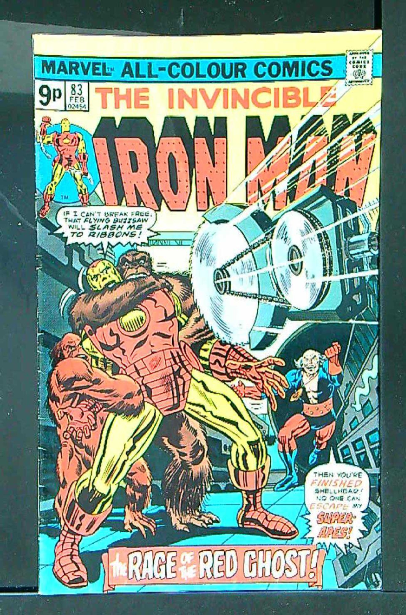 ACTUAL SCAN OF COMIC!<br> Cover of Iron Man (Vol 1) #83. One of 250,000 Vintage American Comics on sale from Krypton!