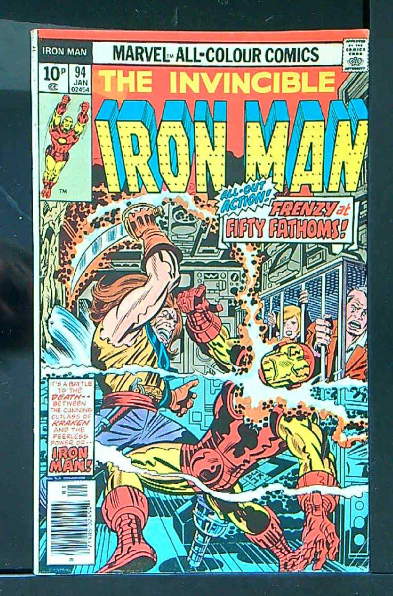 ACTUAL SCAN OF COMIC!<br> Cover of Iron Man (Vol 1) #94. One of 250,000 Vintage American Comics on sale from Krypton!