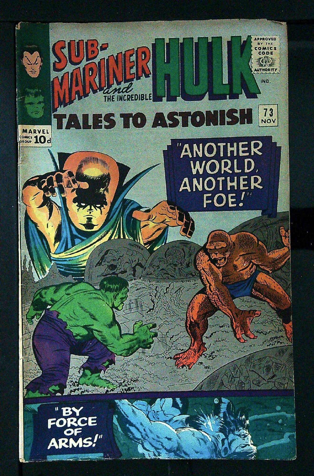 ACTUAL SCAN OF COMIC!<br> Cover of Tales to Astonish (Vol 1) #73. One of 250,000 Vintage American Comics on sale from Krypton!