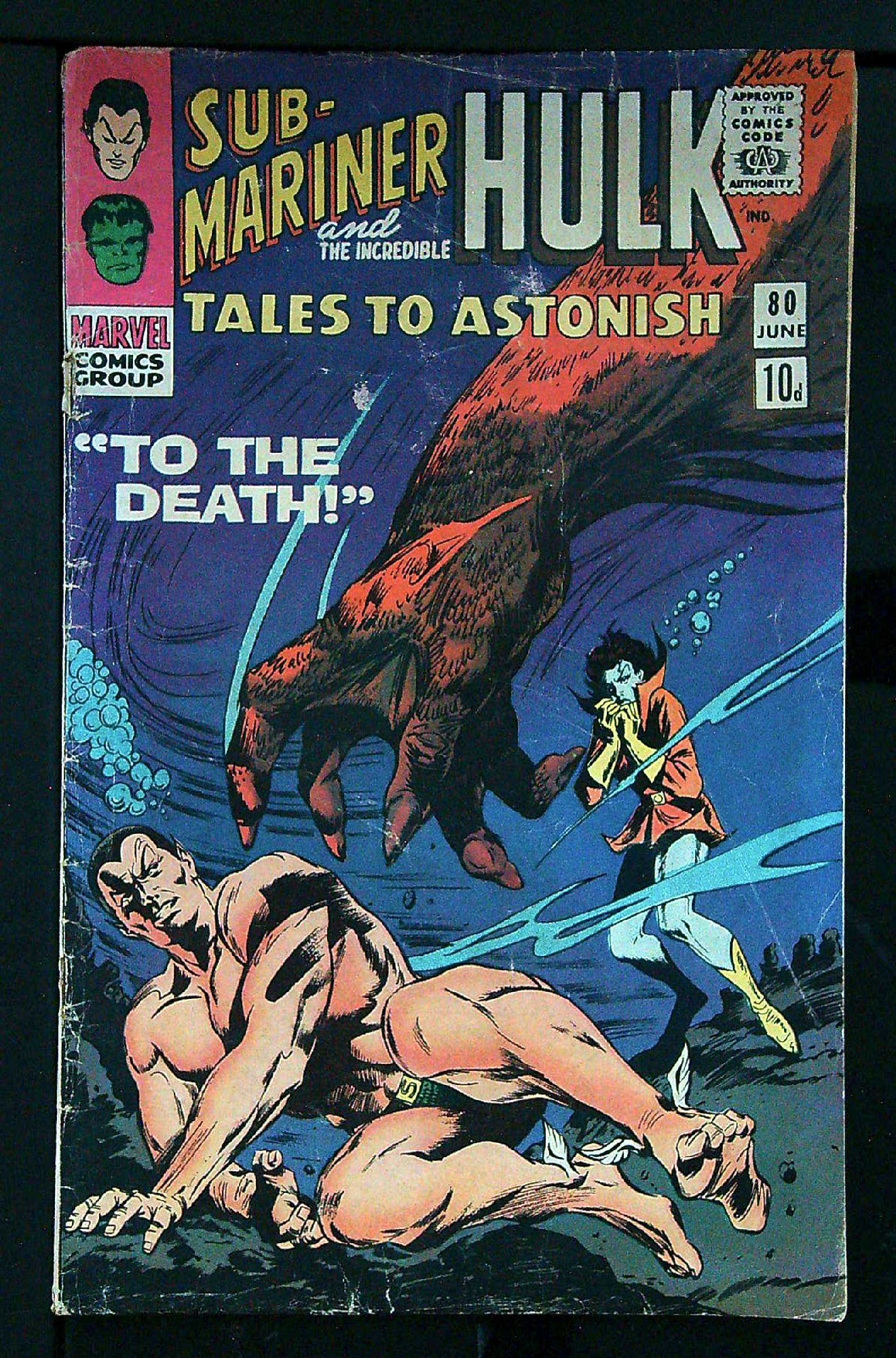 ACTUAL SCAN OF COMIC!<br> Cover of Tales to Astonish (Vol 1) #80. One of 250,000 Vintage American Comics on sale from Krypton!