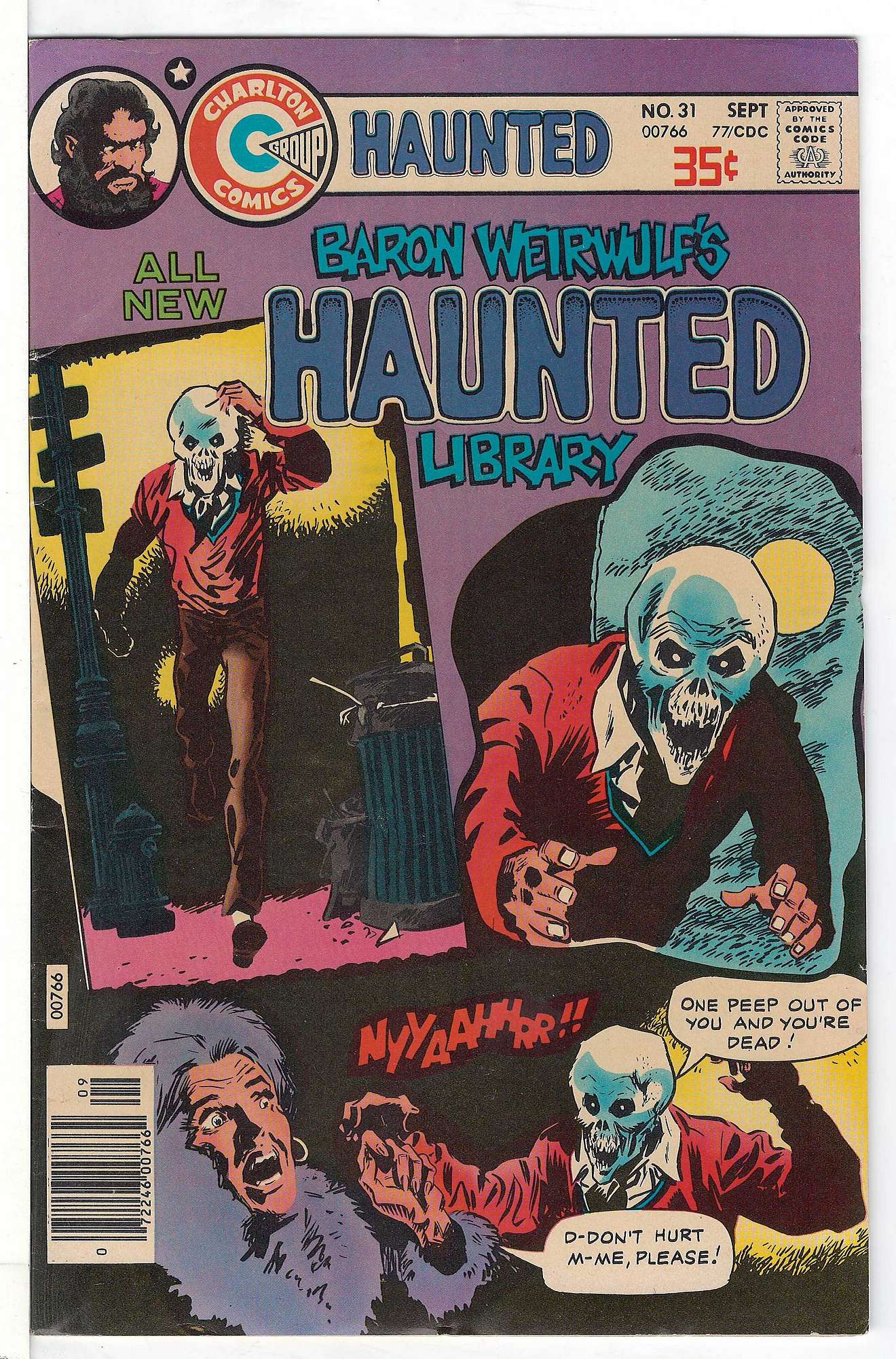 ACTUAL SCAN OF COMIC!<br> Cover of Haunted (Vol 1) #31. One of 250,000 Vintage American Comics on sale from Krypton!