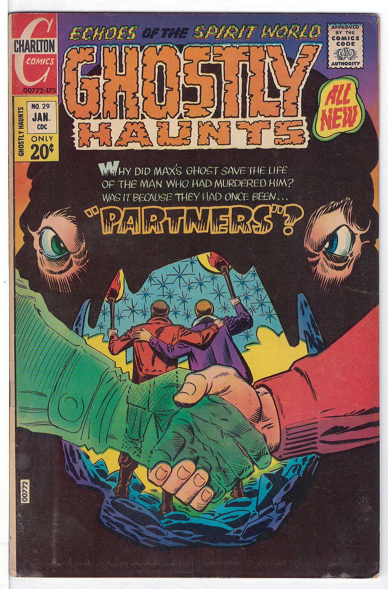 ACTUAL SCAN OF COMIC!<br> Cover of Ghostly Haunts (Vol 1) #29. One of 250,000 Vintage American Comics on sale from Krypton!