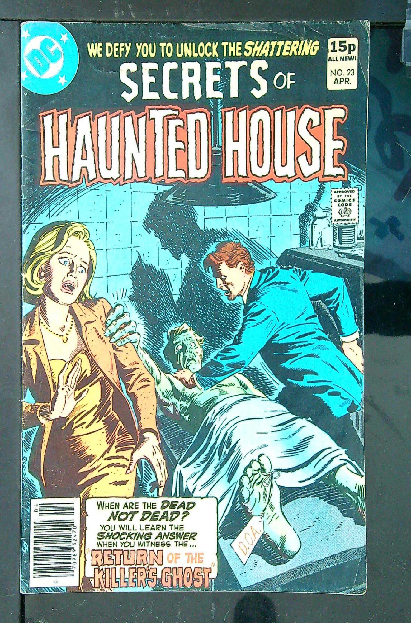 ACTUAL SCAN OF COMIC!<br> Cover of Secrets of Haunted House (Vol 1) #23. One of 250,000 Vintage American Comics on sale from Krypton!