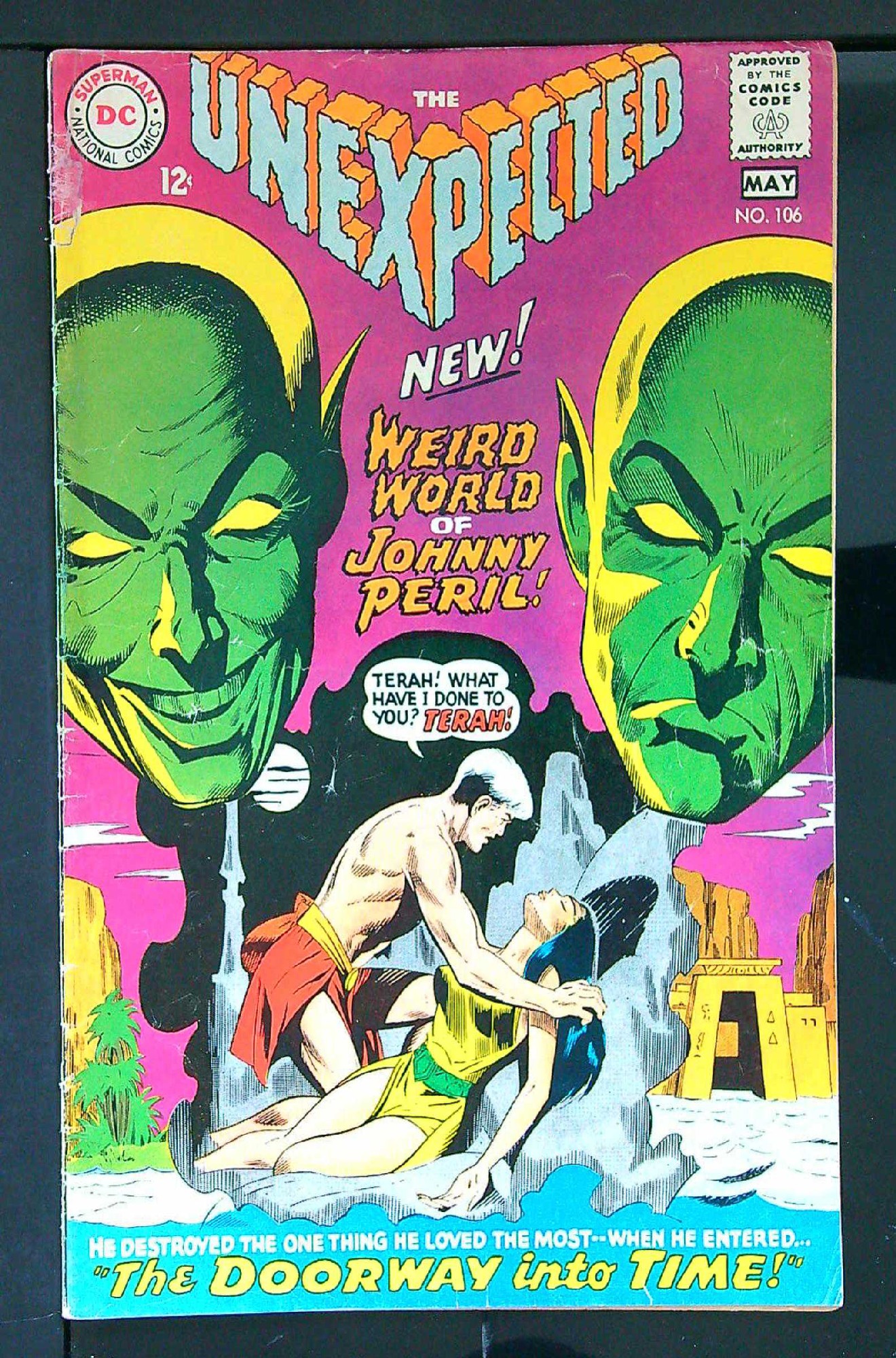 ACTUAL SCAN OF COMIC!<br> Cover of Unexpected (Vol 1) #106. One of 250,000 Vintage American Comics on sale from Krypton!