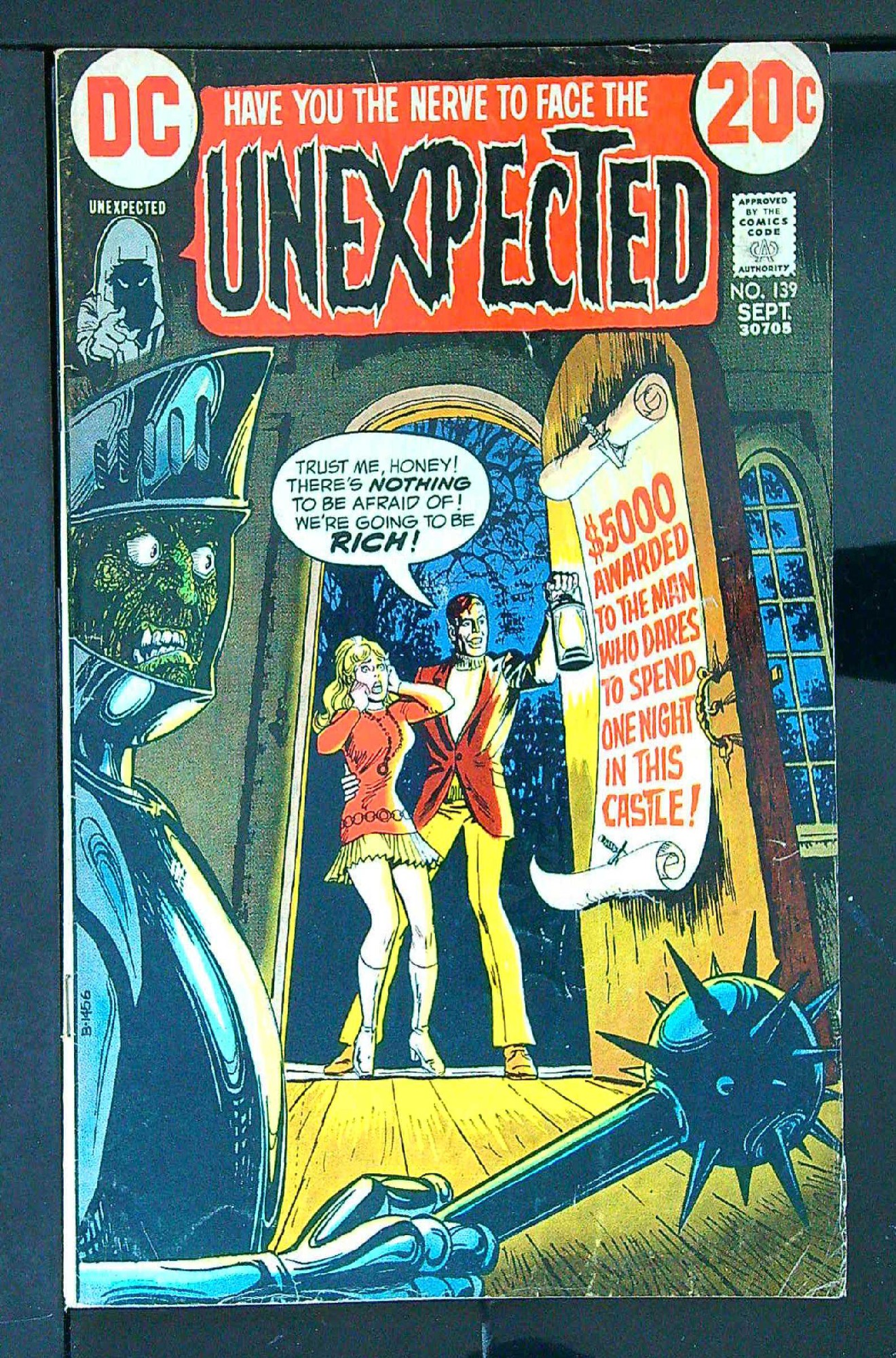 ACTUAL SCAN OF COMIC!<br> Cover of Unexpected (Vol 1) #139. One of 250,000 Vintage American Comics on sale from Krypton!