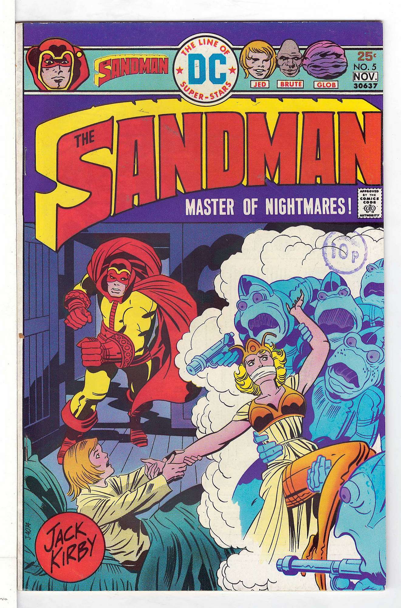 ACTUAL SCAN OF COMIC!<br>Stamp on Cover - See Scan Cover of Sandman (Vol 1) #5. One of 250,000 Vintage American Comics on sale from Krypton!